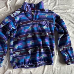 Patagonia Multicolor Geometric Fleece